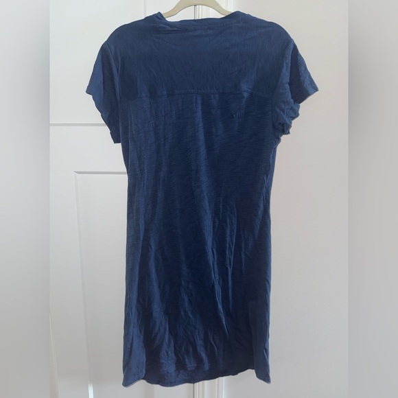 GAP Navy Blue Mini Dress with Side Knot - Picture 2 of 3